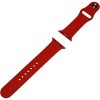 Ремешок KST силиконовый для Apple Watch 38/40 mm (красный)
